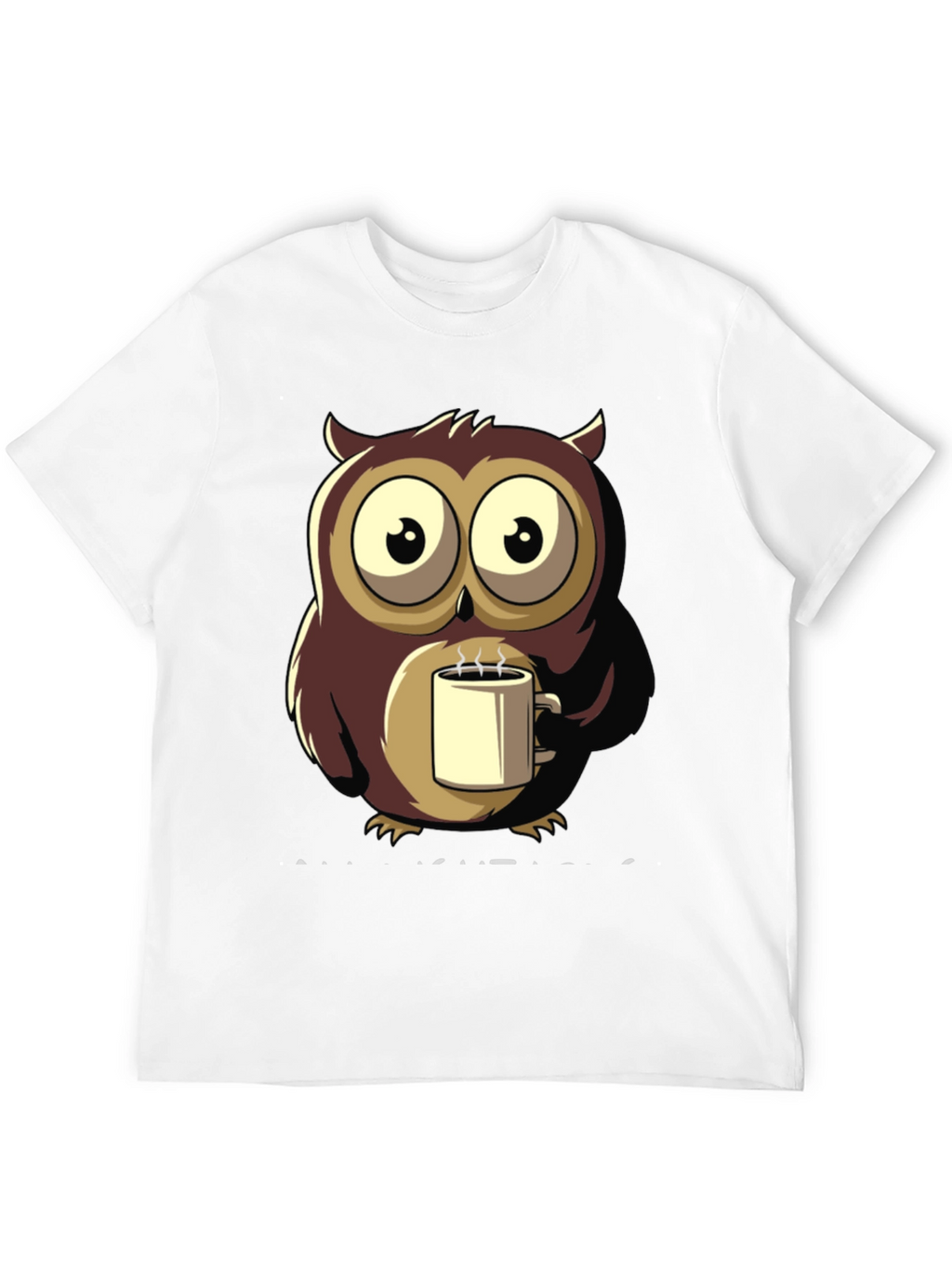 Owl Coffee T-Shirt - Unique Design