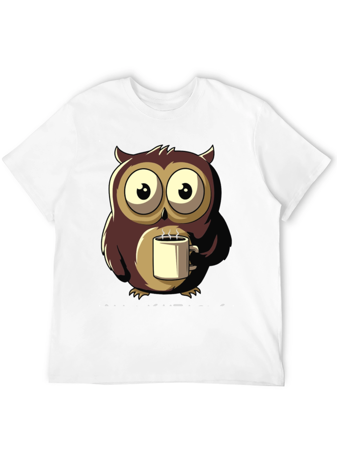 Owl Coffee T-Shirt - Unique Design