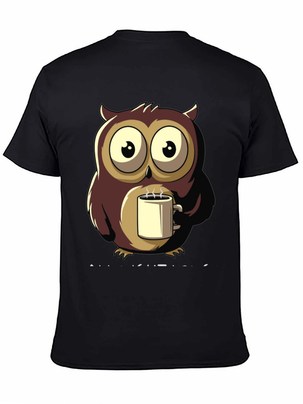 Owl Coffee T-Shirt - Unique Design