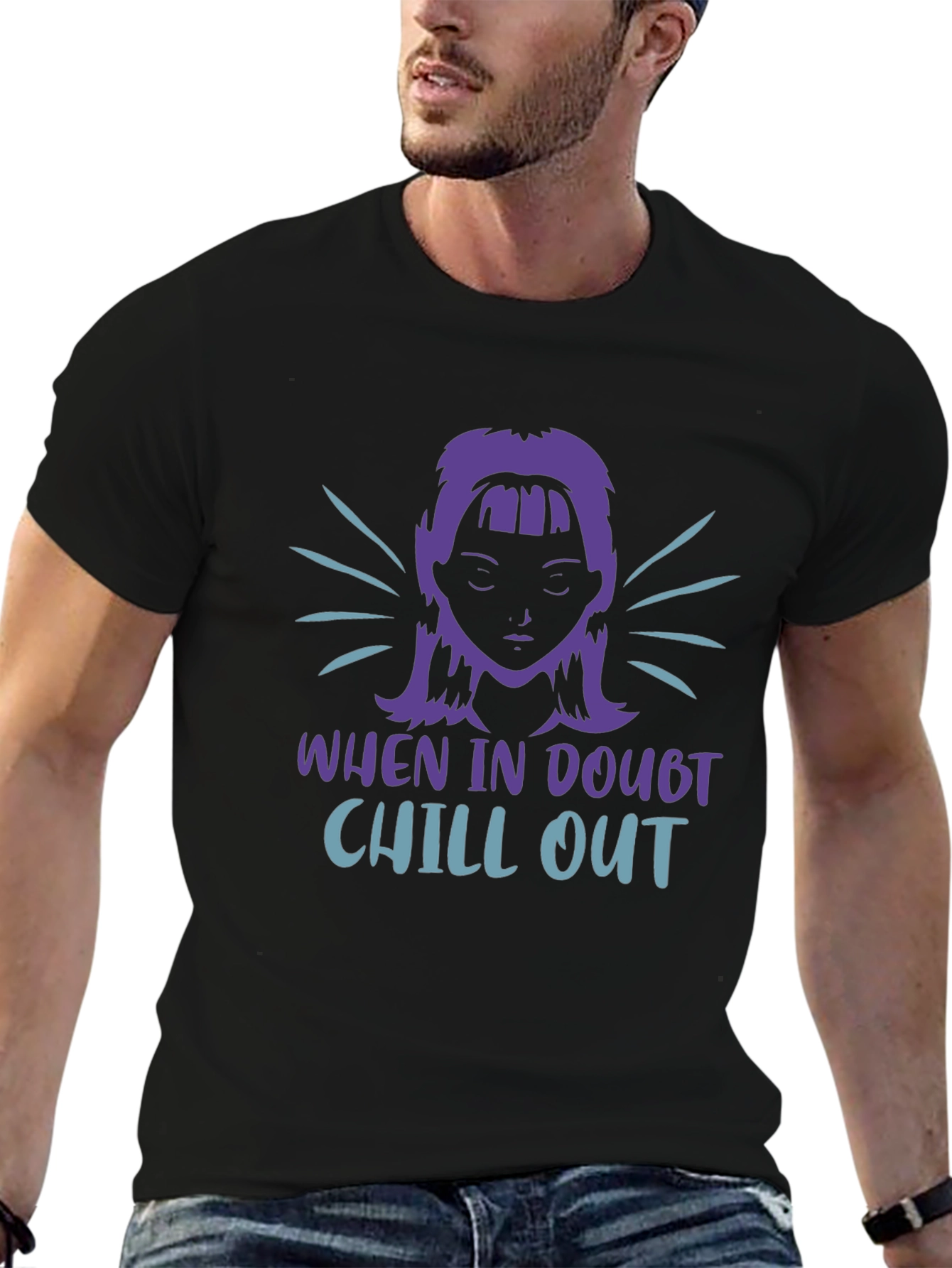 Chill Out Graphic T-Shirt - Relaxed Fit