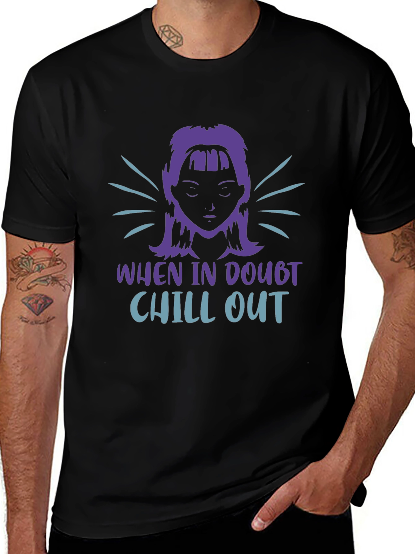 Chill Out Graphic T-Shirt - Relaxed Fit