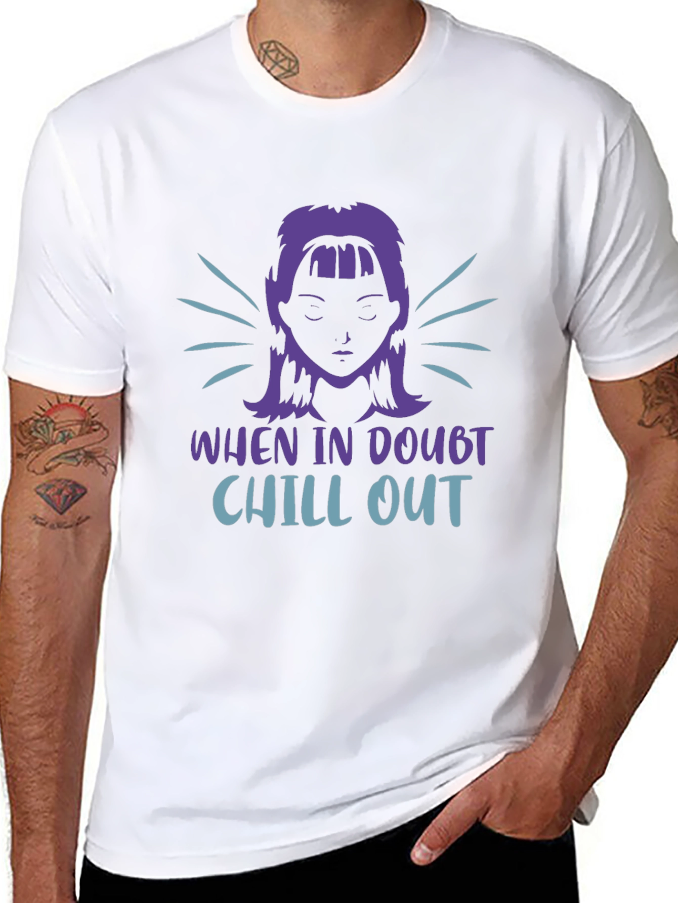 Chill Out Graphic T-Shirt - Relaxed Fit
