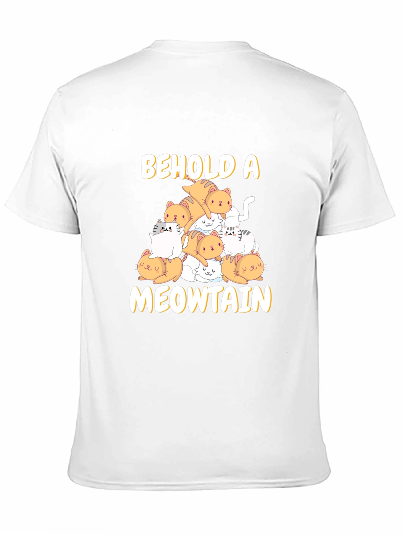 Meowtain Cat Graphic T-Shirt
