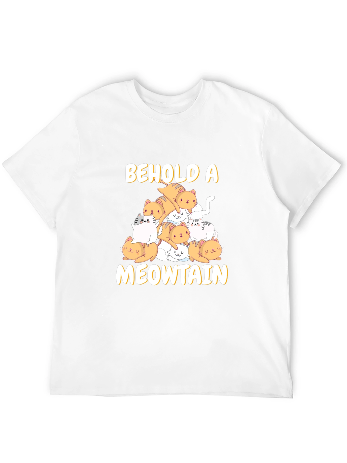 Meowtain Cat Graphic T-Shirt