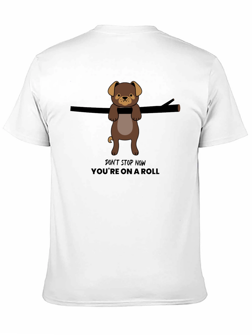 Cute Dog Roll Graphic Tee