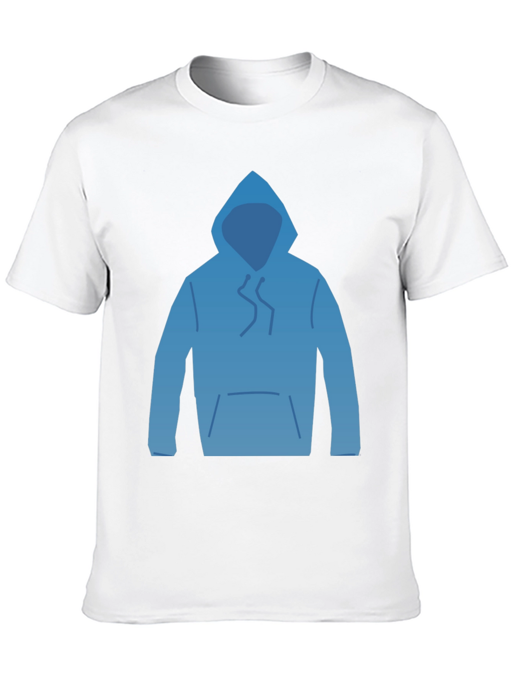 Hoodie Graphic T-Shirt - Casual Comfort