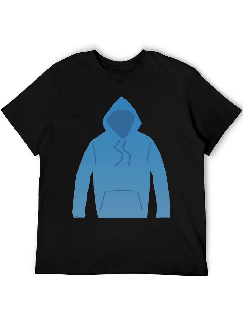 Hoodie Graphic T-Shirt - Casual Comfort