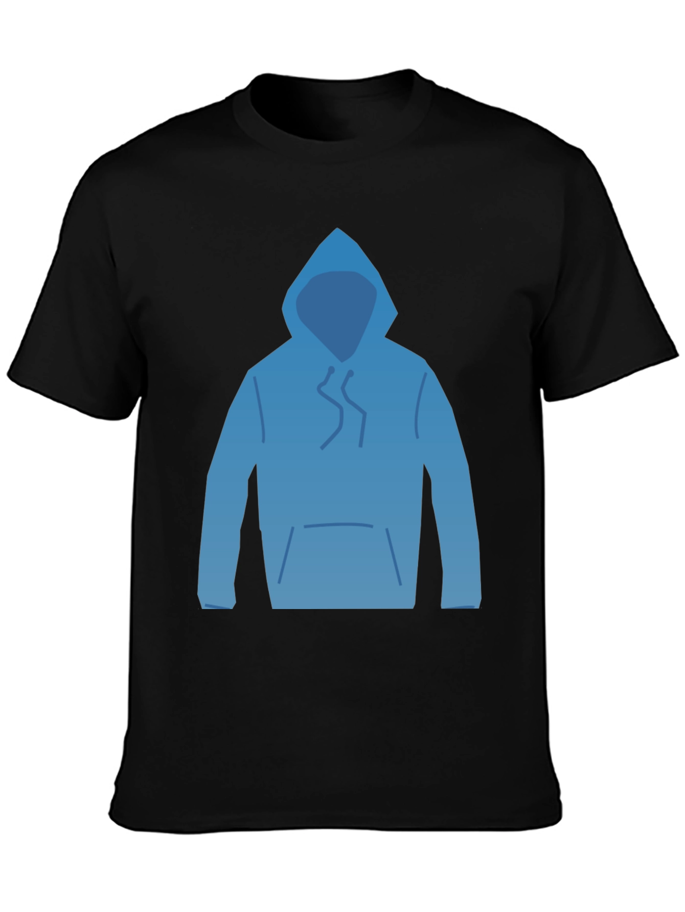 Hoodie Graphic T-Shirt - Casual Comfort