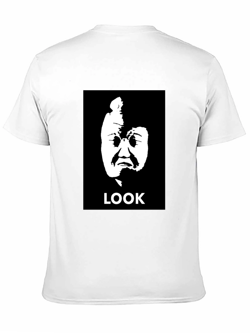 Look Meme Black Graphic Tee