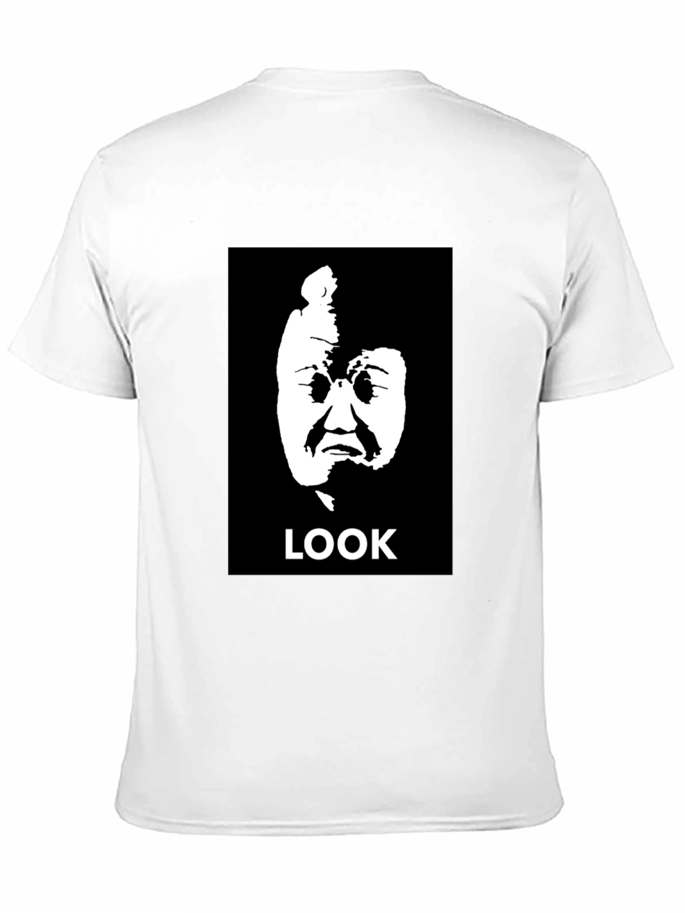Look Meme Black Graphic Tee