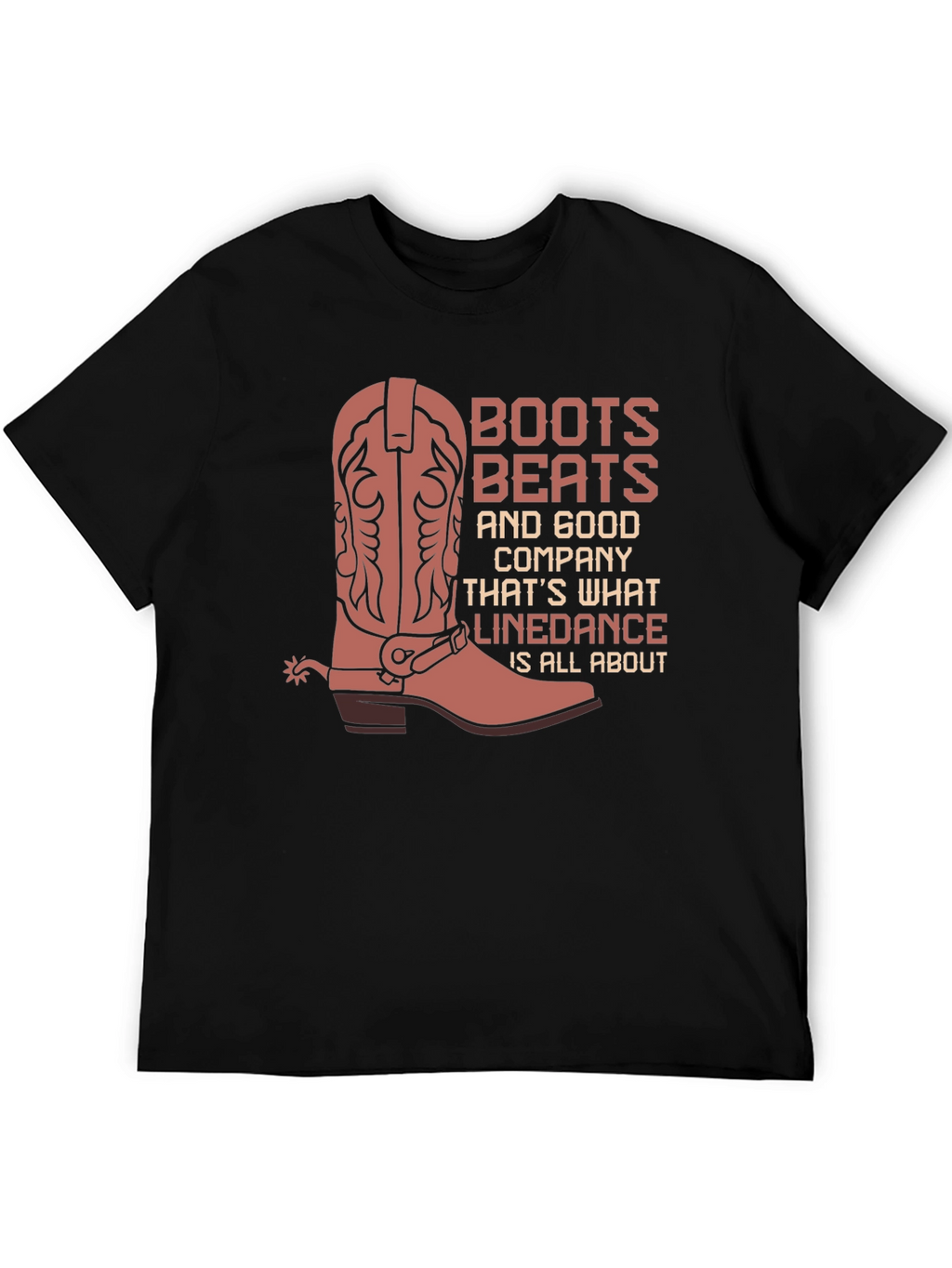 Line Dance Boots T-Shirt