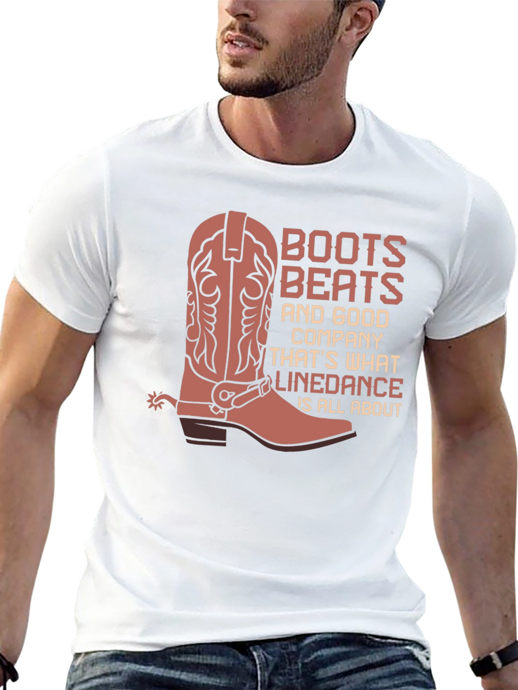 Line Dance Boots T-Shirt