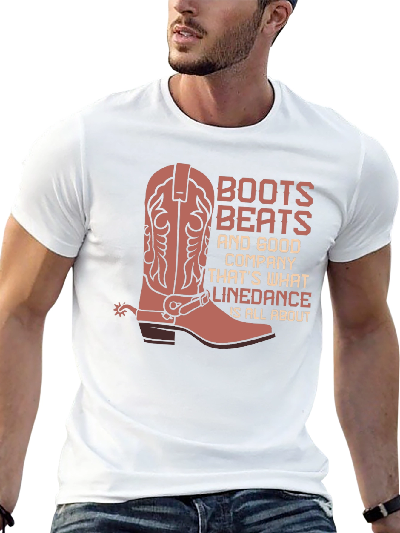 Line Dance Boots T-Shirt
