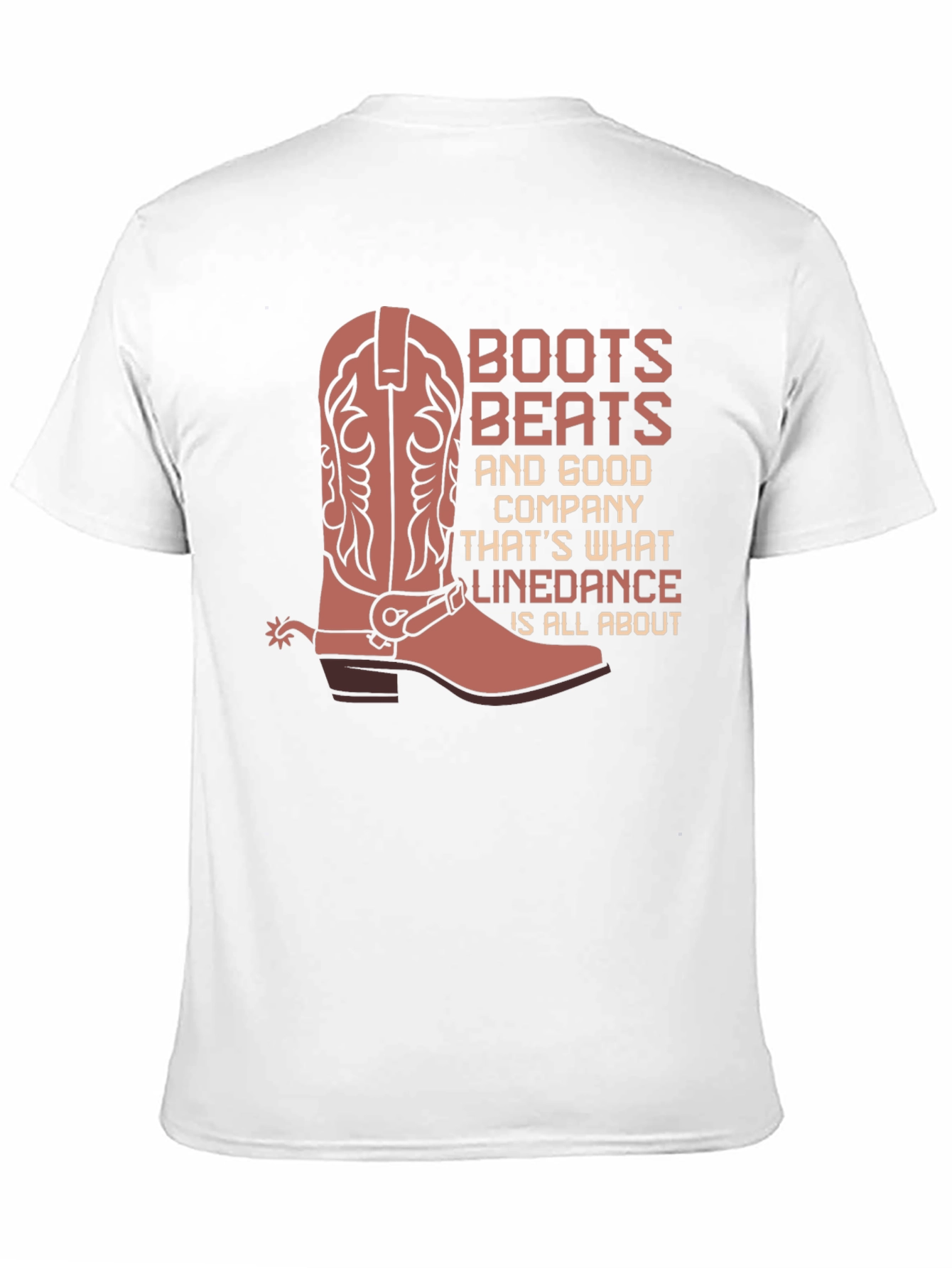 Line Dance Boots T-Shirt