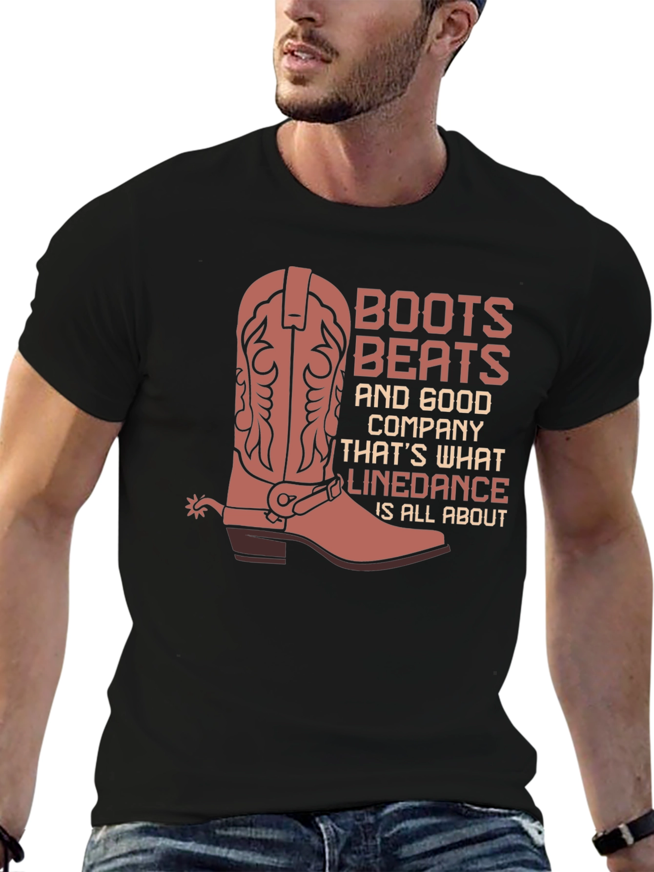 Line Dance Boots T-Shirt