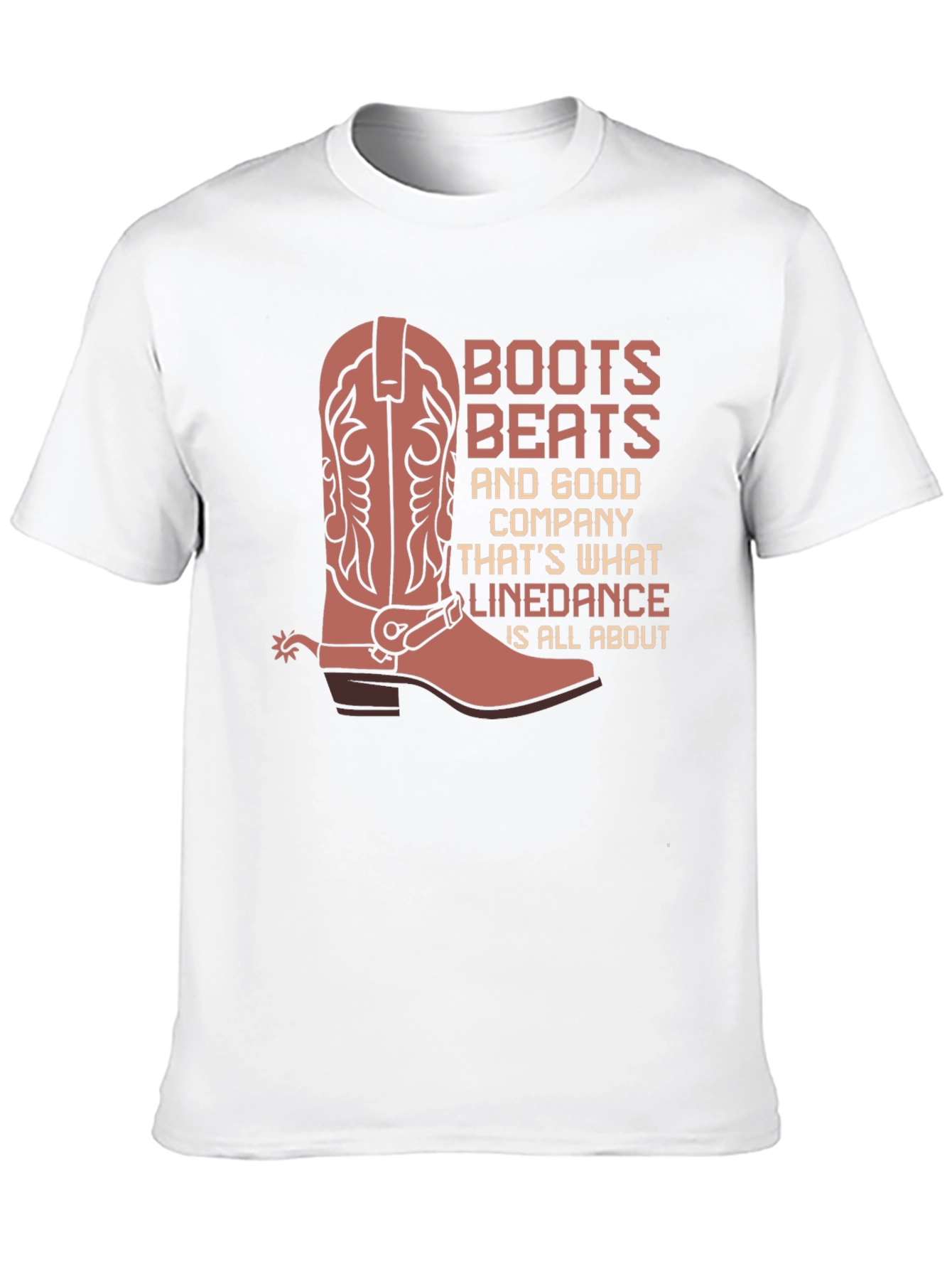 Line Dance Boots T-Shirt