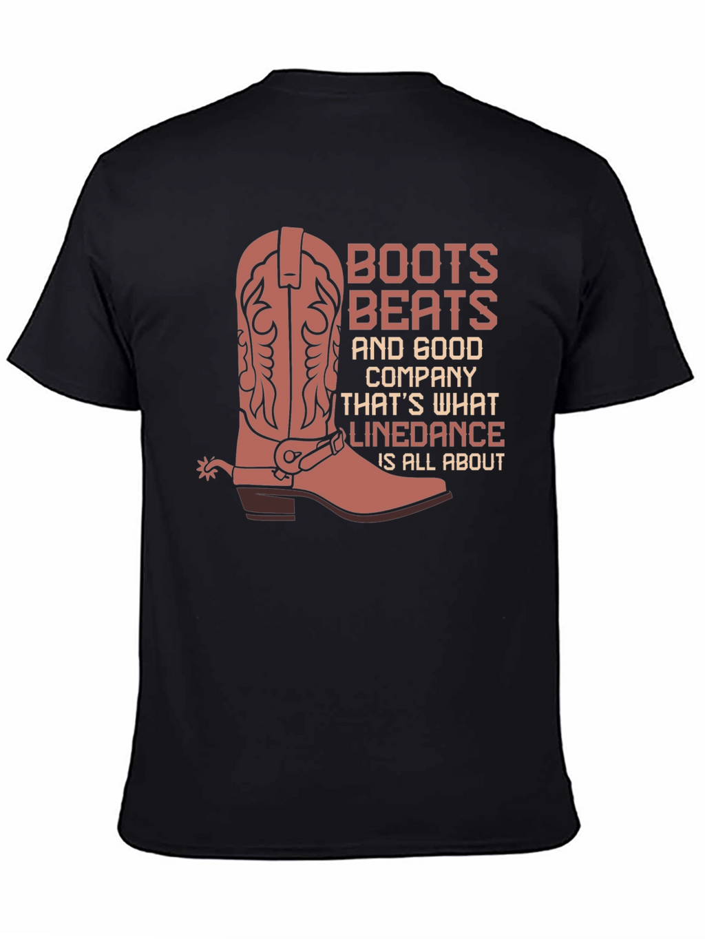Line Dance Boots T-Shirt