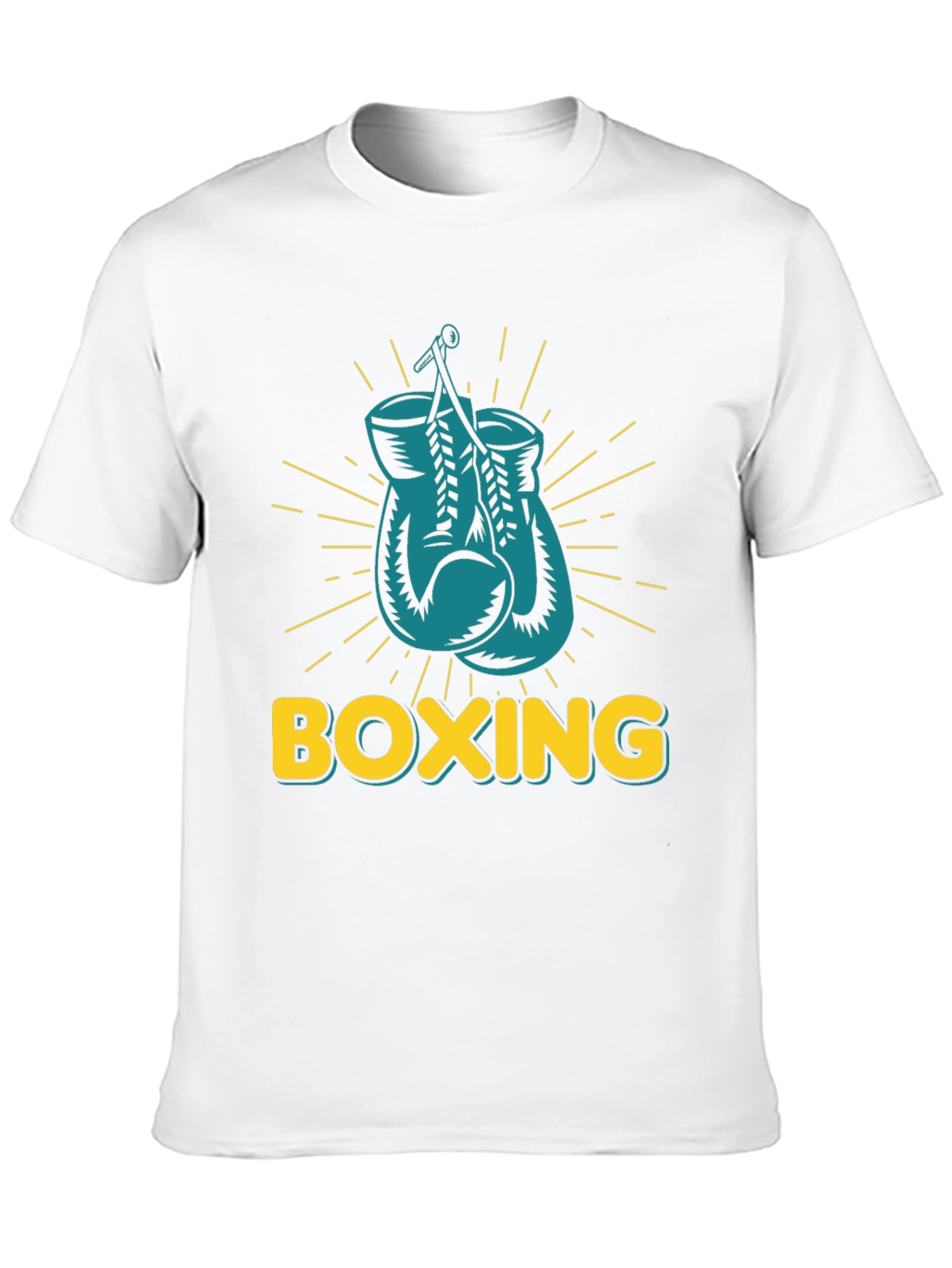 Boxing Gloves Graphic Tee - Punch Out Style!