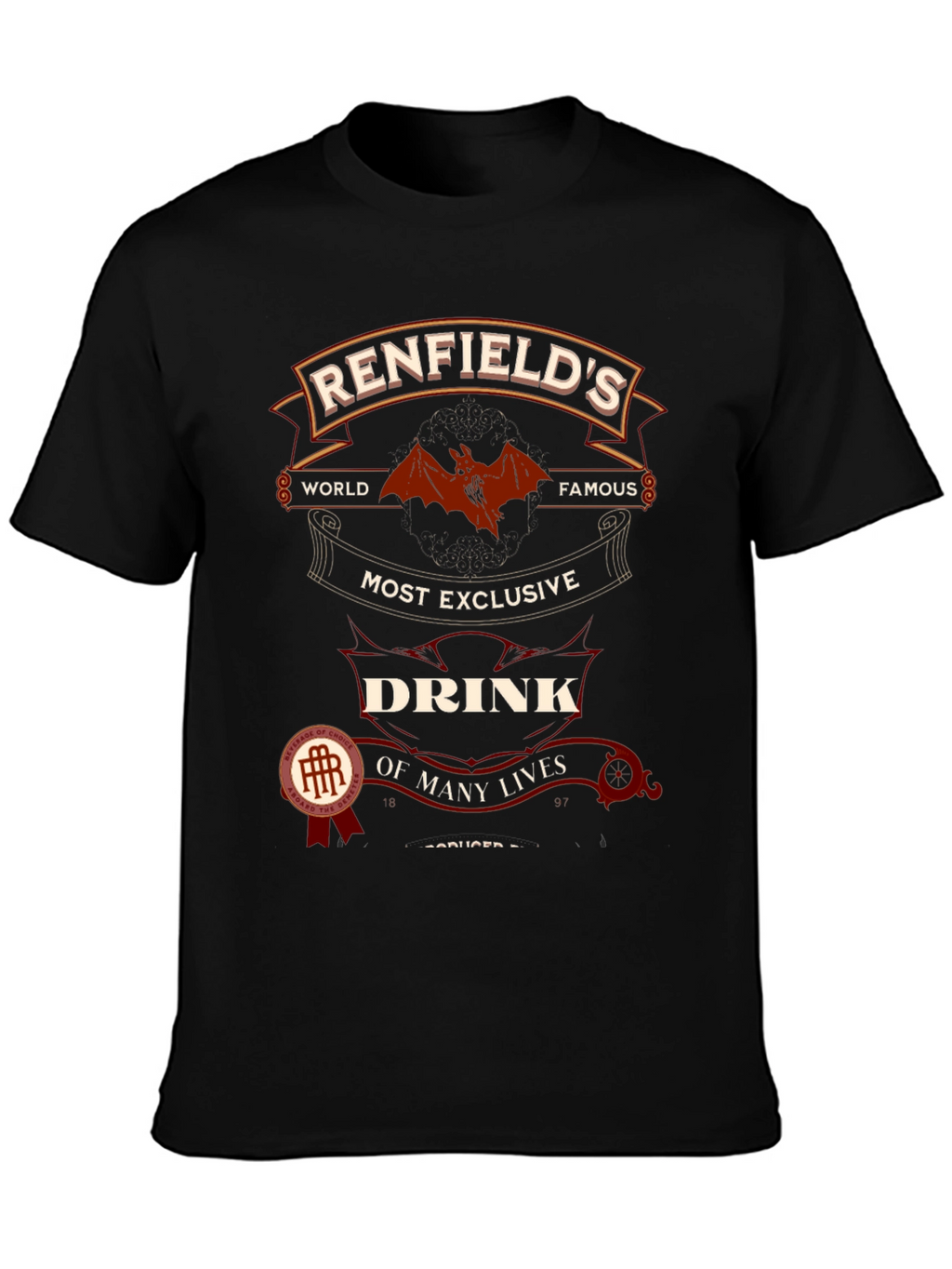 Renfields Drink T-Shirt - World Famous Exclusive Design