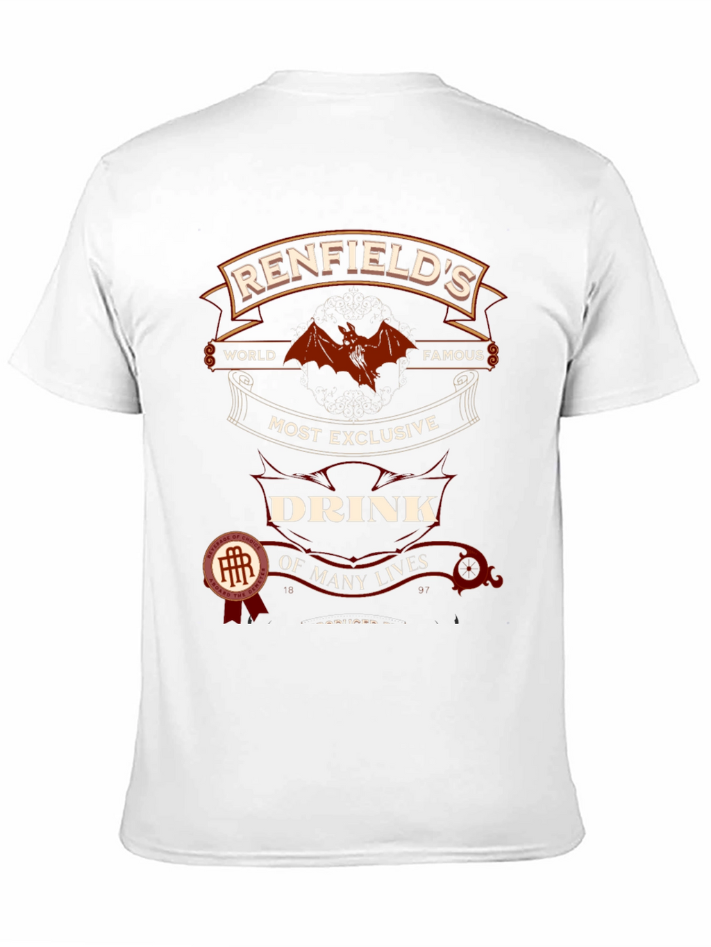 Renfields Drink T-Shirt - World Famous Exclusive Design