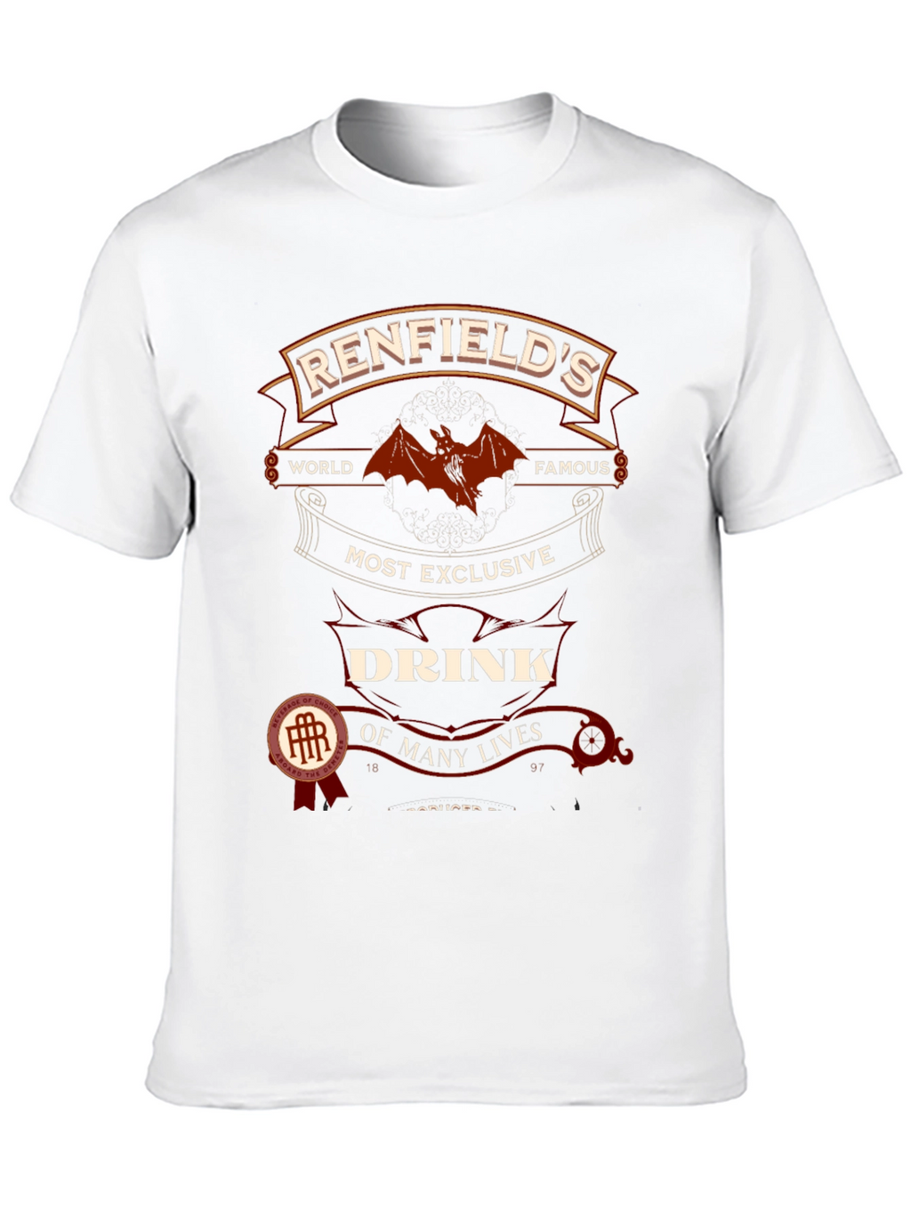 Renfields Drink T-Shirt - World Famous Exclusive Design