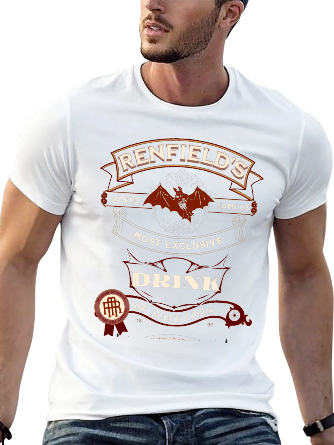 Renfields Drink T-Shirt - World Famous Exclusive Design
