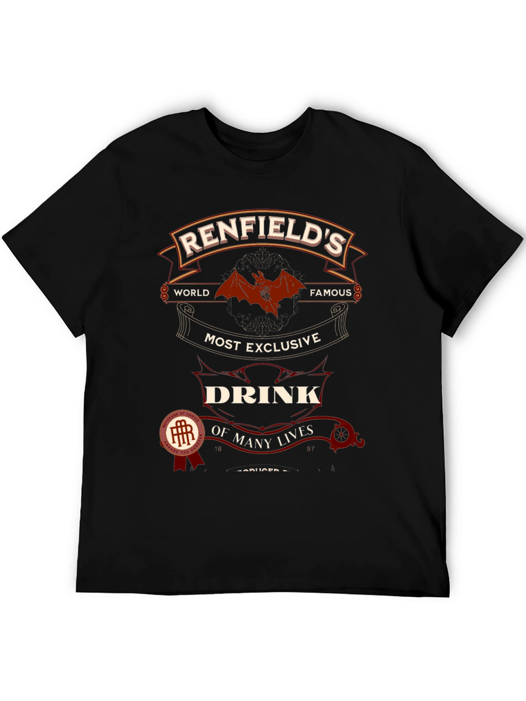 Renfields Drink T-Shirt - World Famous Exclusive Design