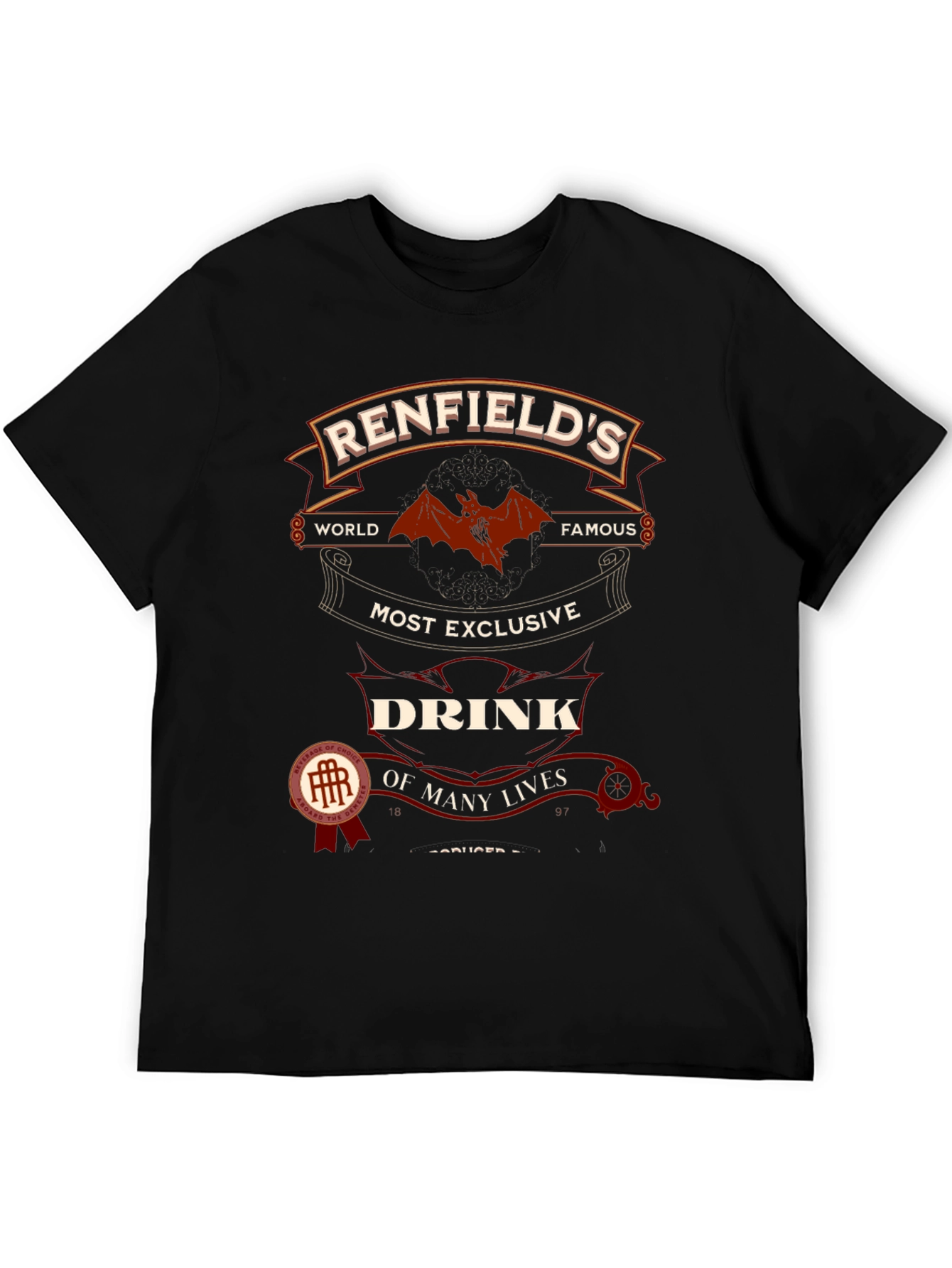 Renfields Drink T-Shirt - World Famous Exclusive Design