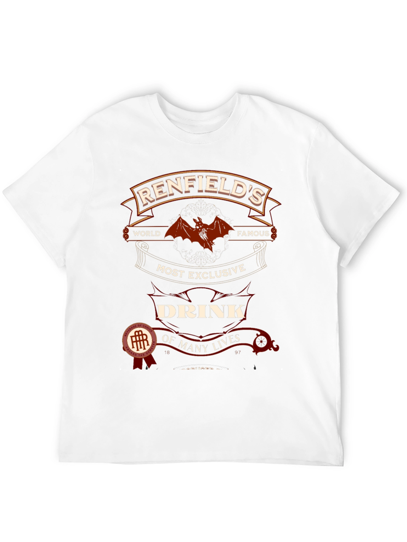 Renfields Drink T-Shirt - World Famous Exclusive Design