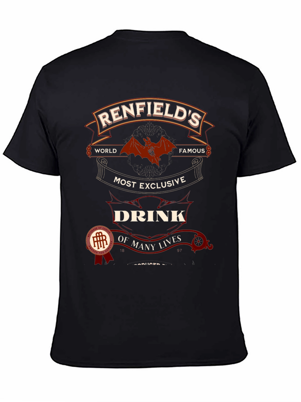 Renfields Drink T-Shirt - World Famous Exclusive Design