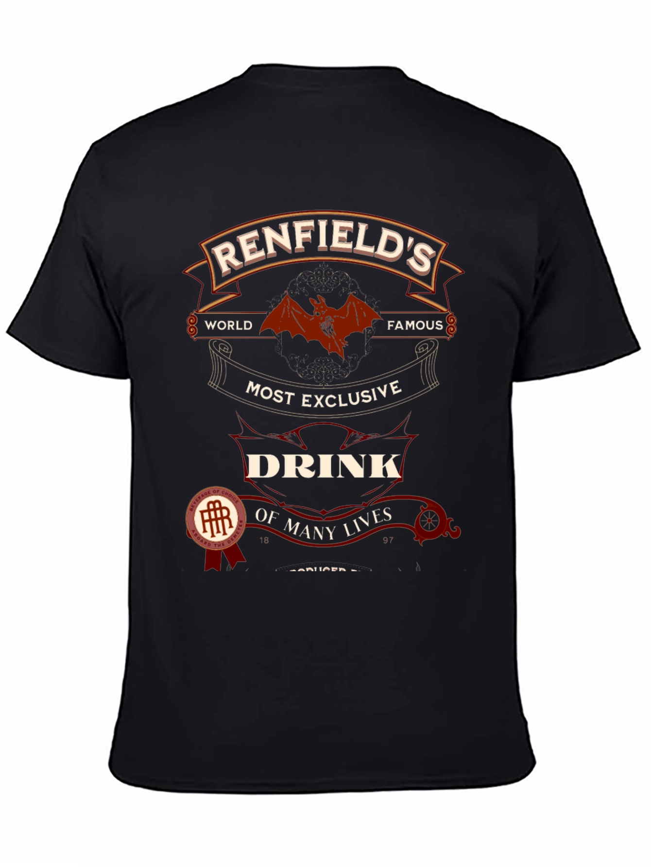 Renfields Drink T-Shirt - World Famous Exclusive Design