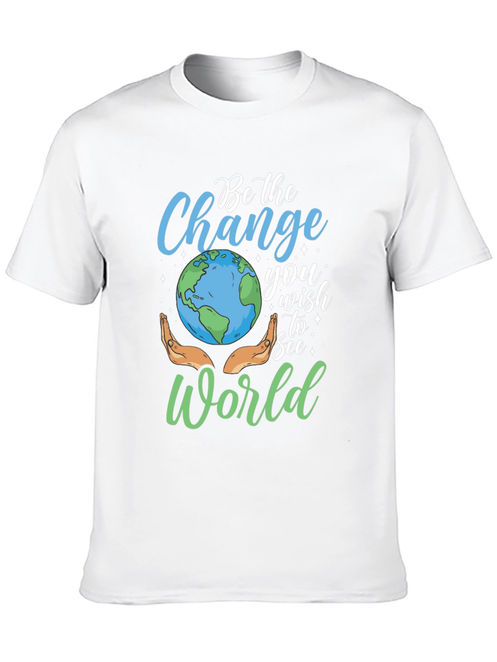 Be the Change Earth Graphic Tee