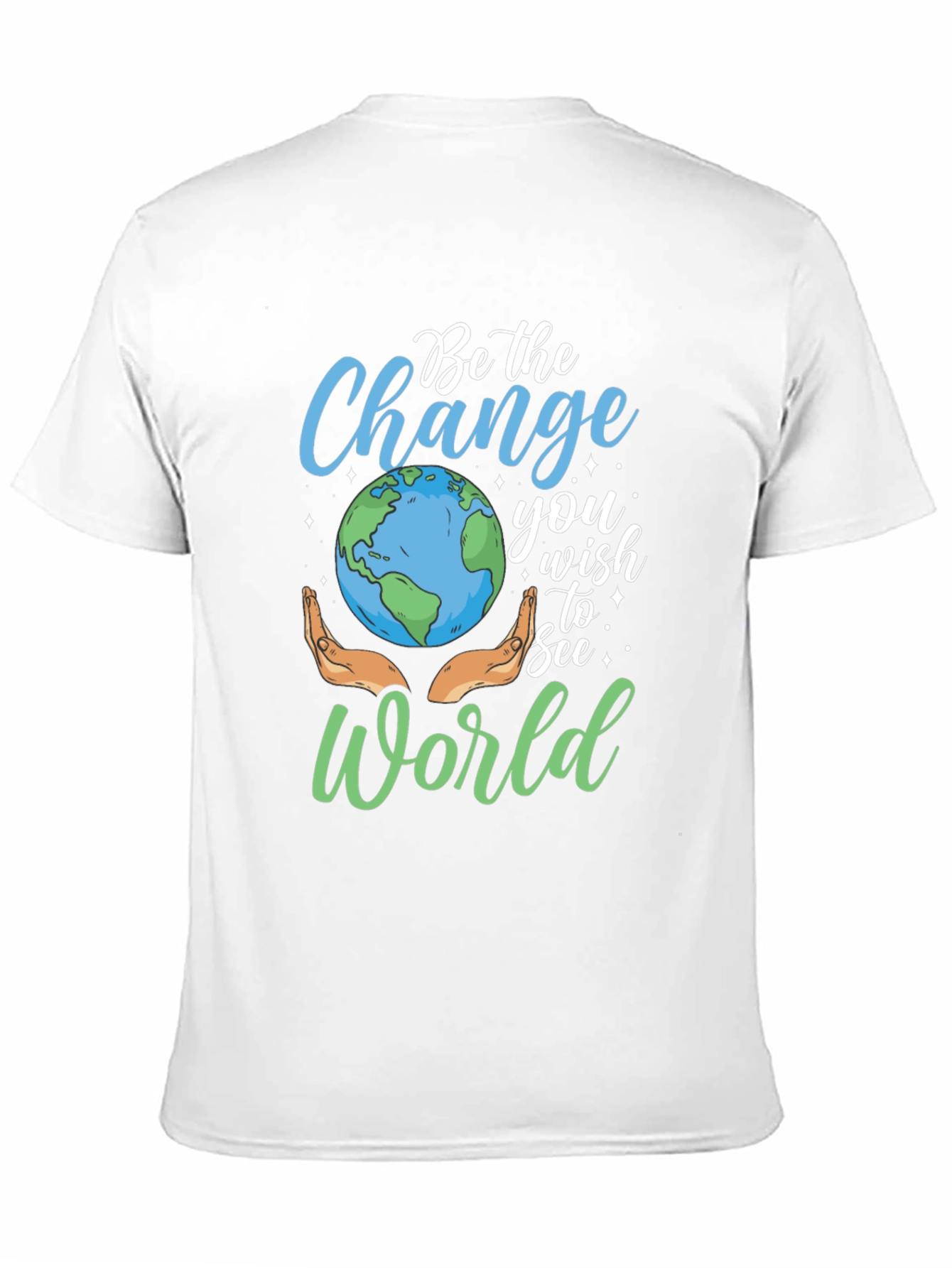 Be the Change Earth Graphic Tee