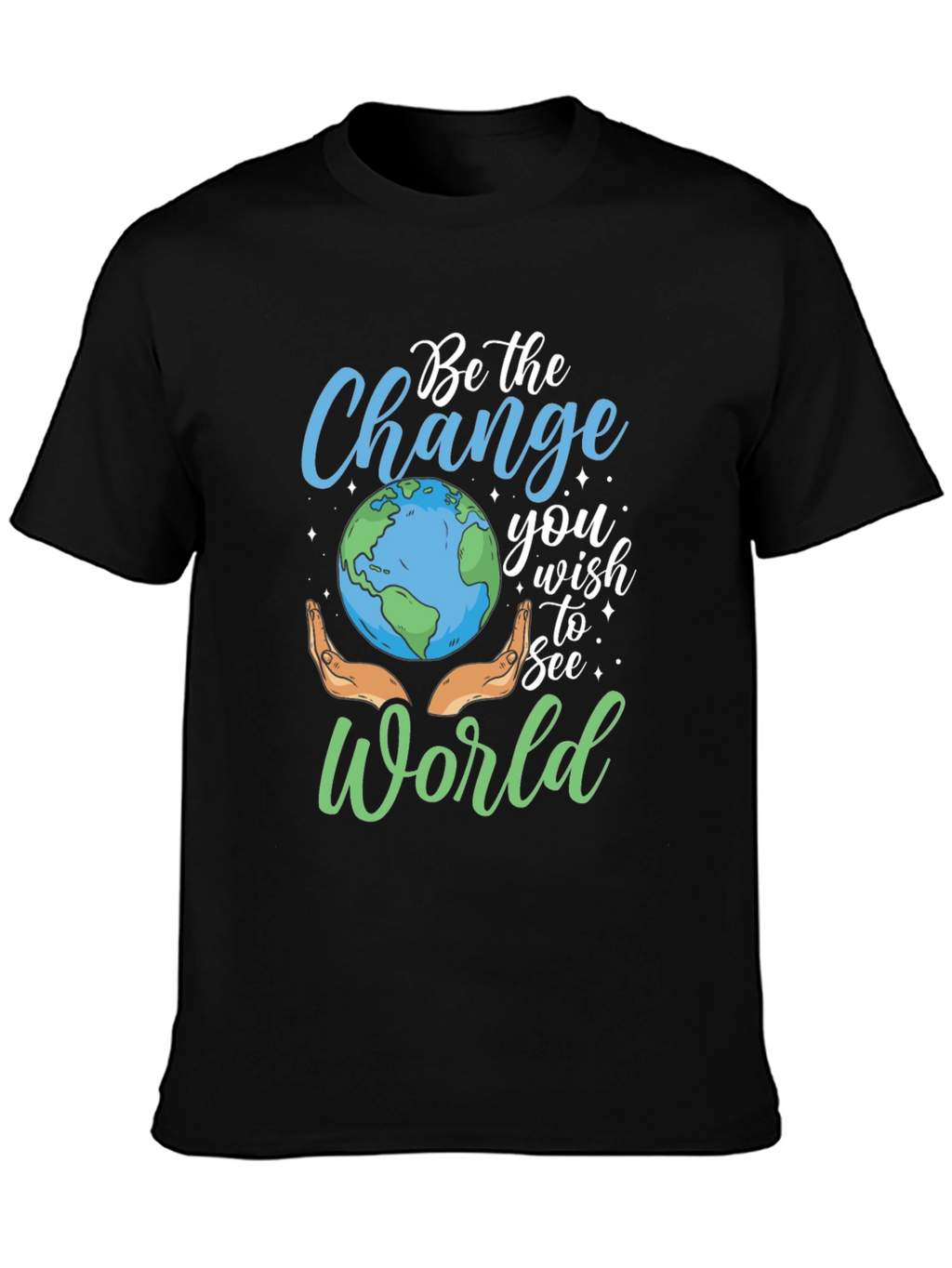 Be the Change Earth Graphic Tee