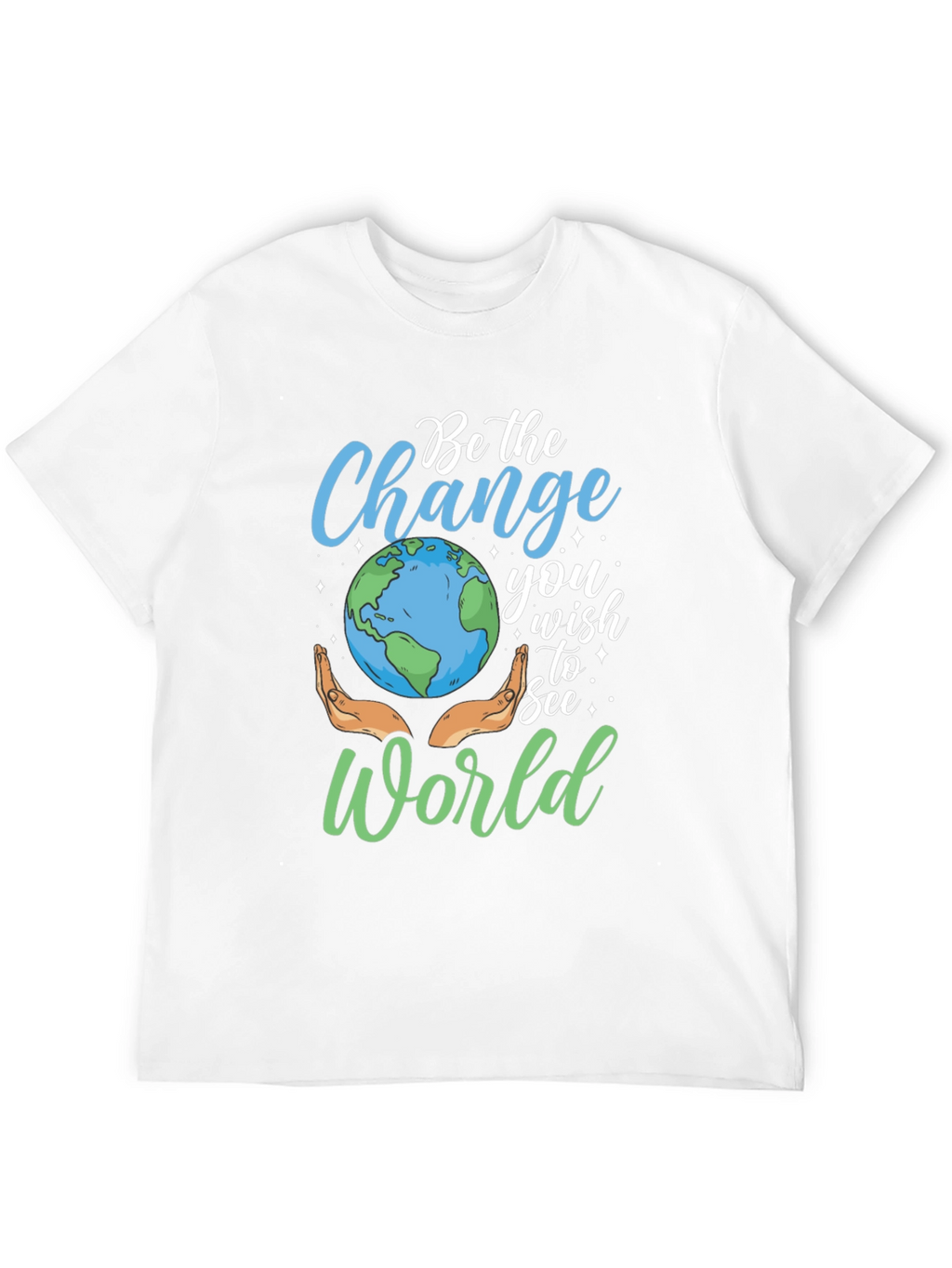 Be the Change Earth Graphic Tee