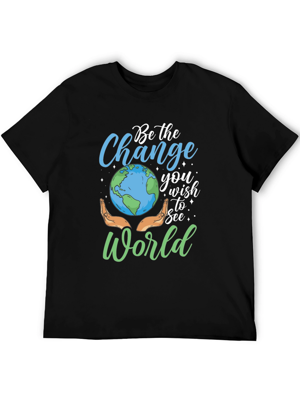 Be the Change Earth Graphic Tee