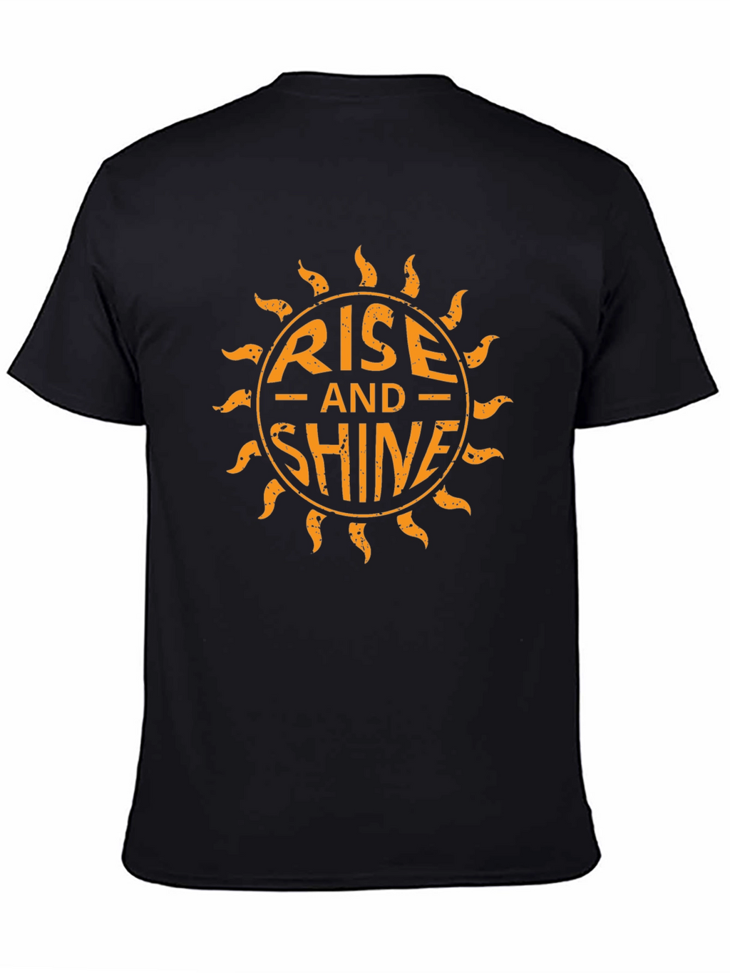 Rise and Shine Graphic T-Shirt - Black