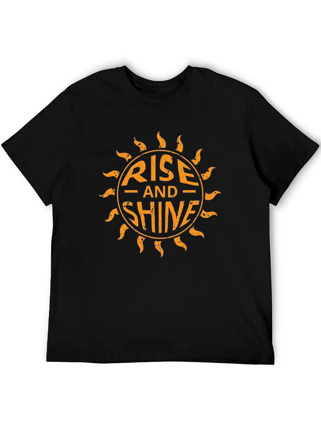 Rise and Shine Graphic T-Shirt - Black