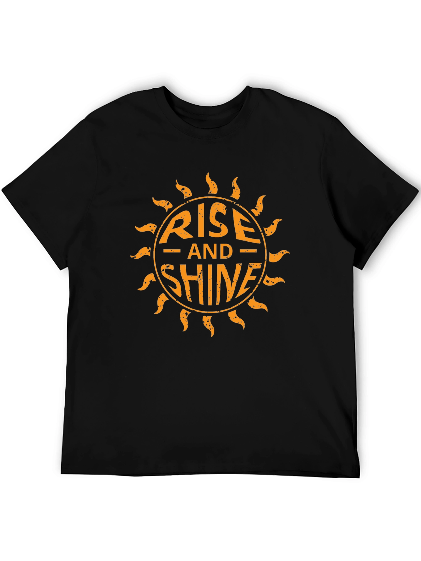 Rise and Shine Graphic T-Shirt - Black