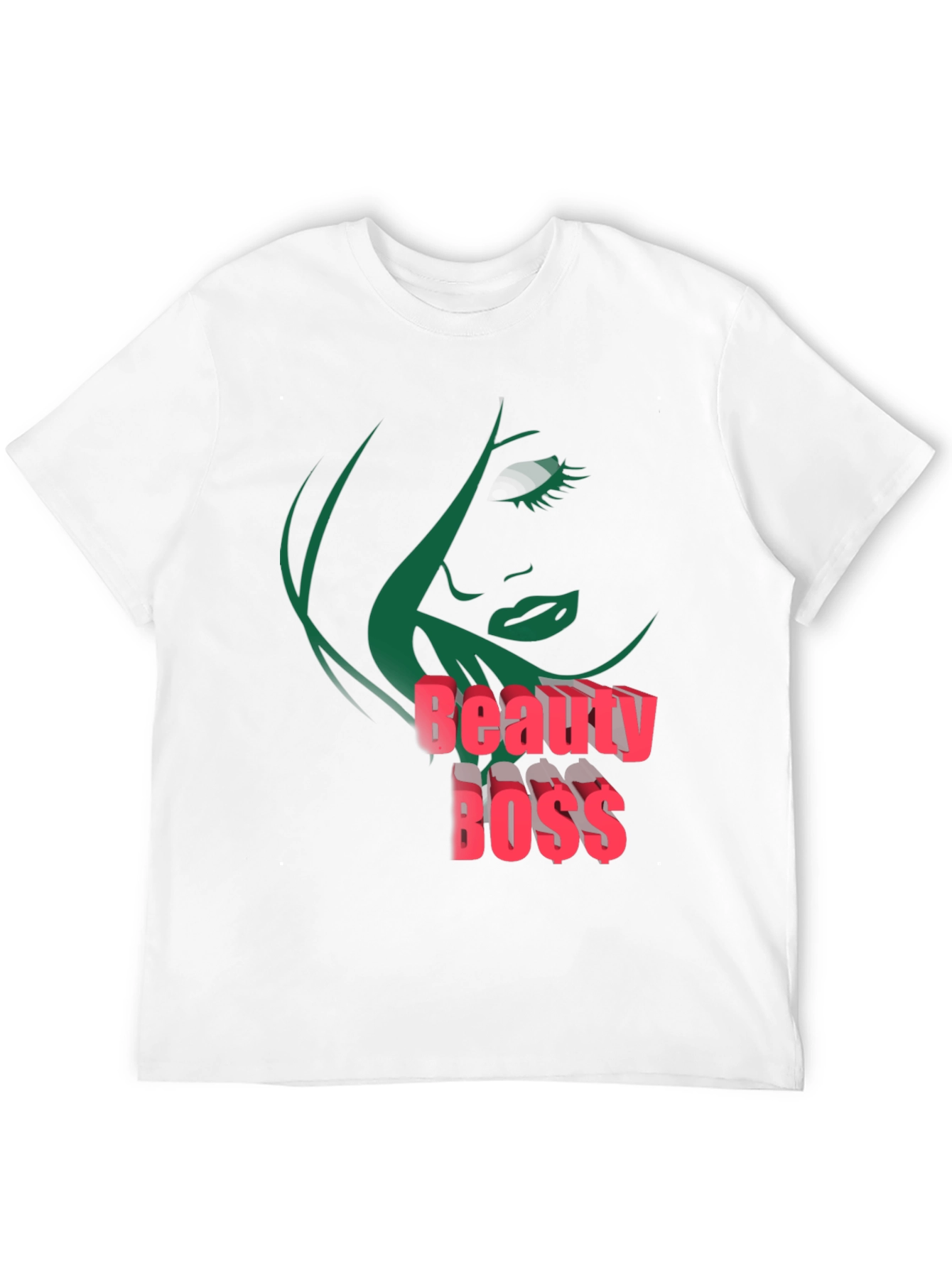 Beauty Boss Graphic Tee - Stylish Black T-Shirt