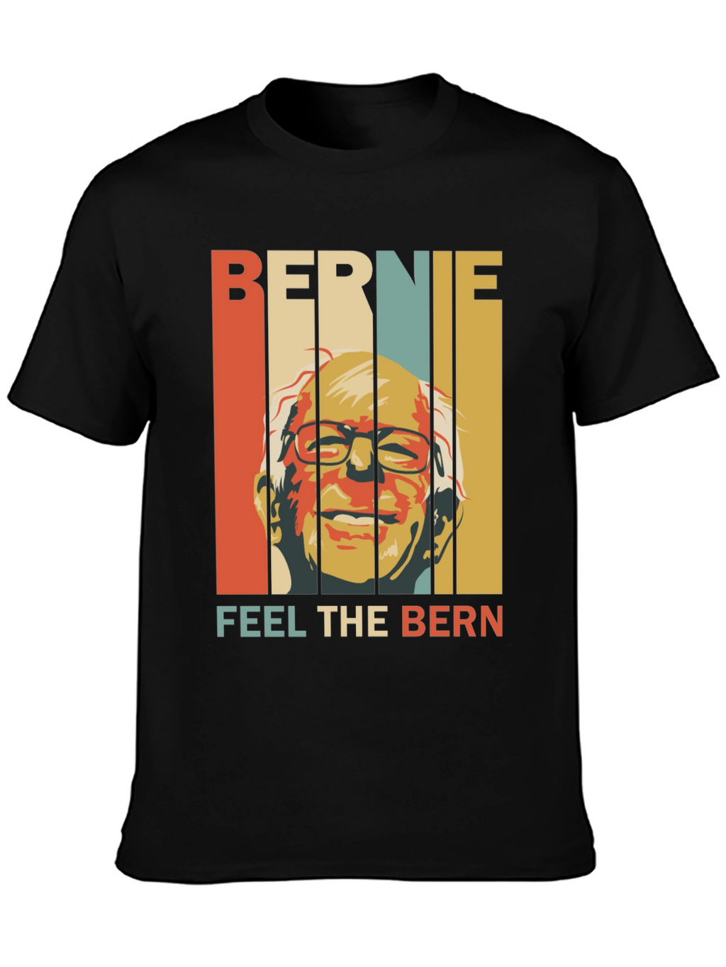 Bernie Feel the Bern Retro T-Shirt
