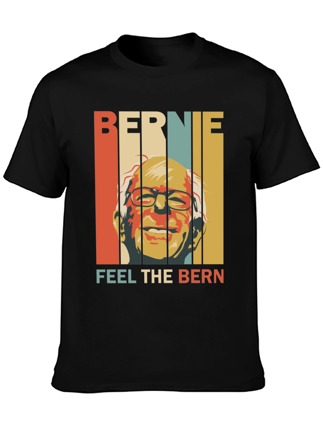 Bernie Feel the Bern Retro T-Shirt