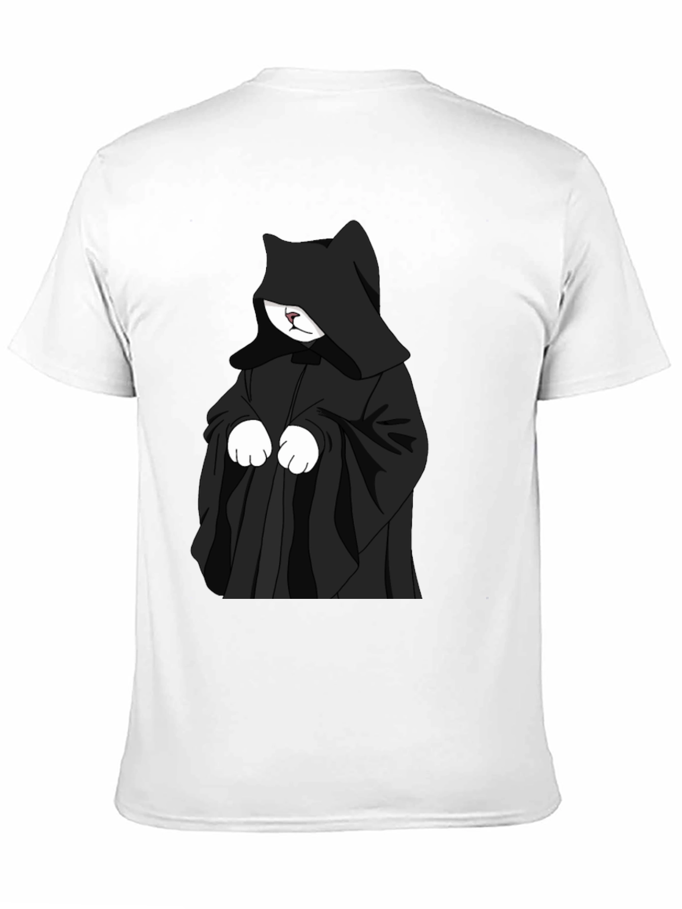 Dark Kitty Graphic Tee - Unisex Black T-Shirt