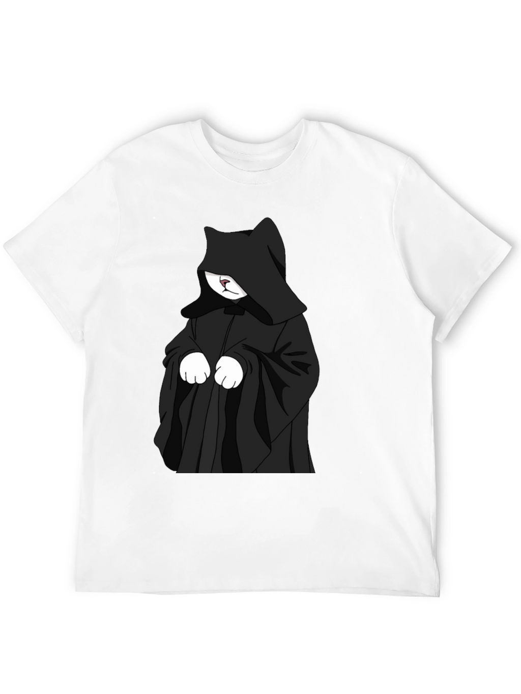 Dark Kitty Graphic Tee - Unisex Black T-Shirt