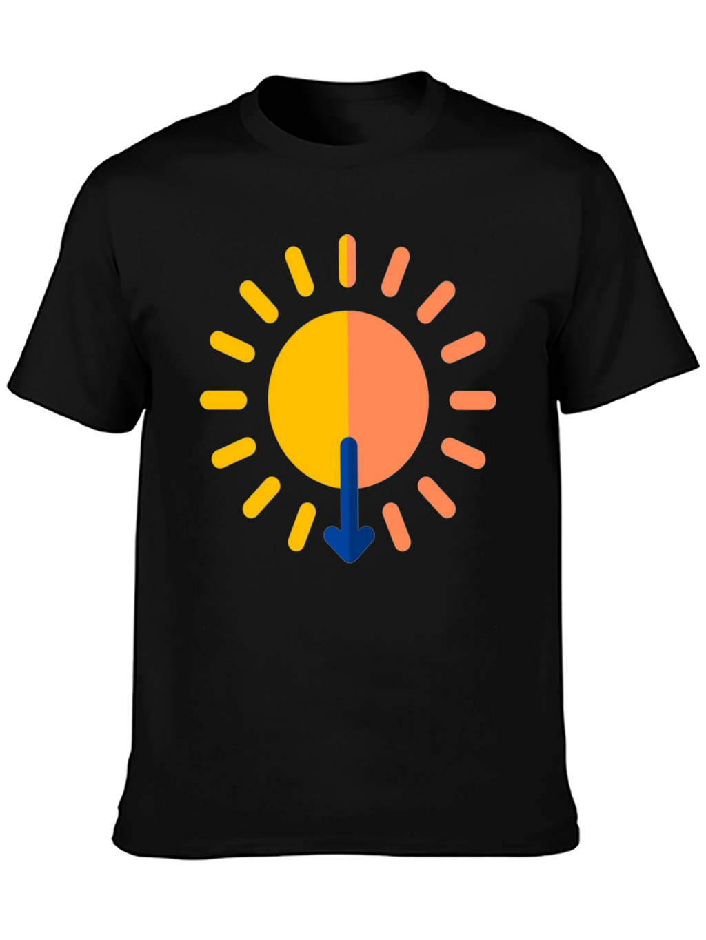 Graphic Sun T-Shirt - Modern Design