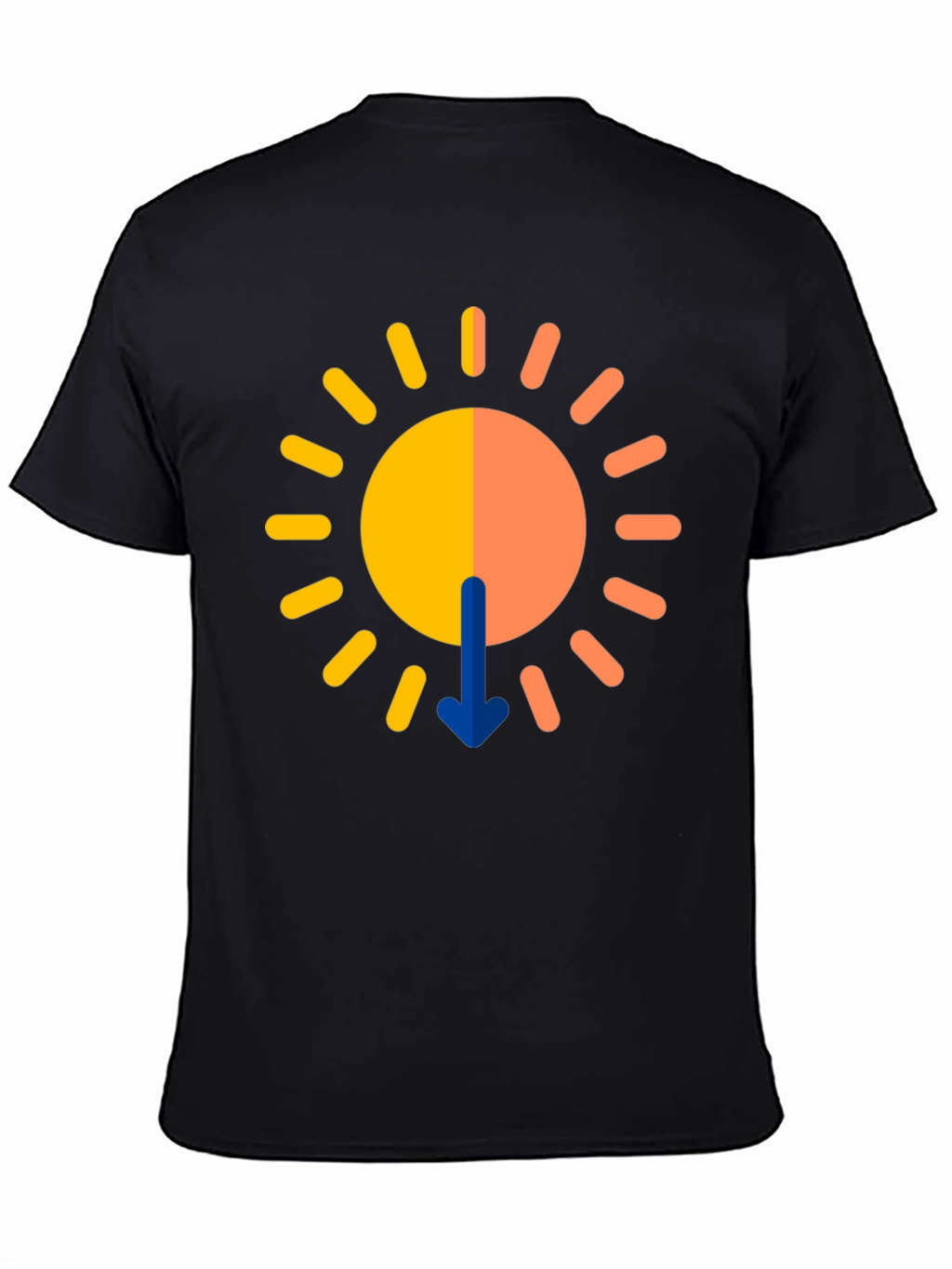 Graphic Sun T-Shirt - Modern Design