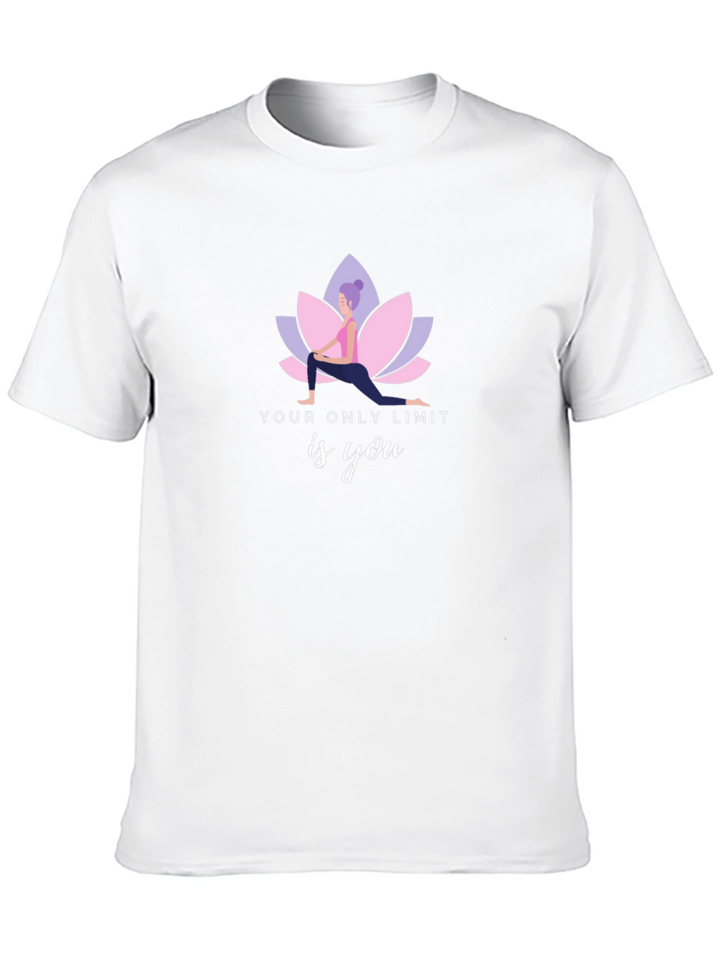 Yoga Motivation Black T-Shirt
