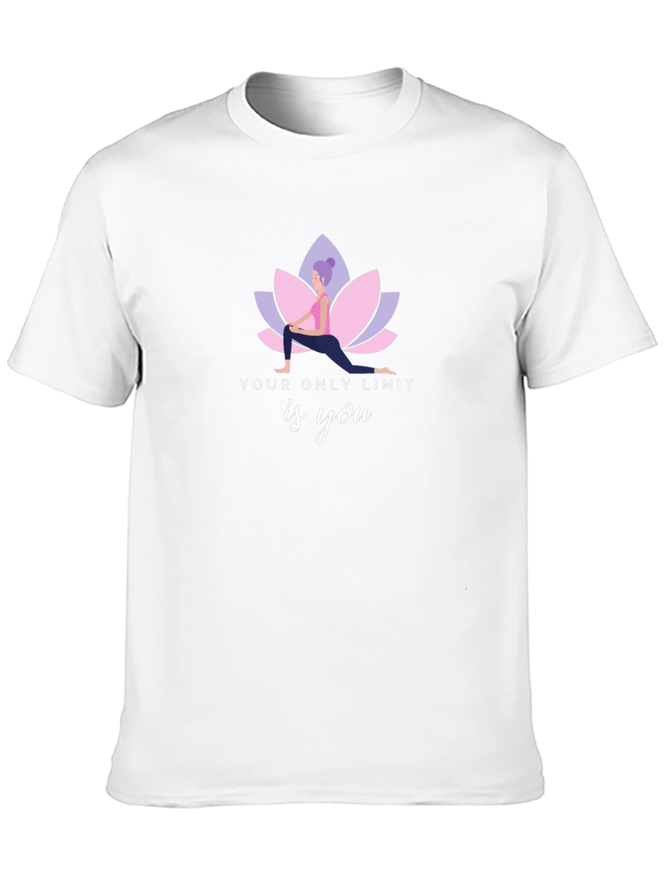 Yoga Motivation Black T-Shirt