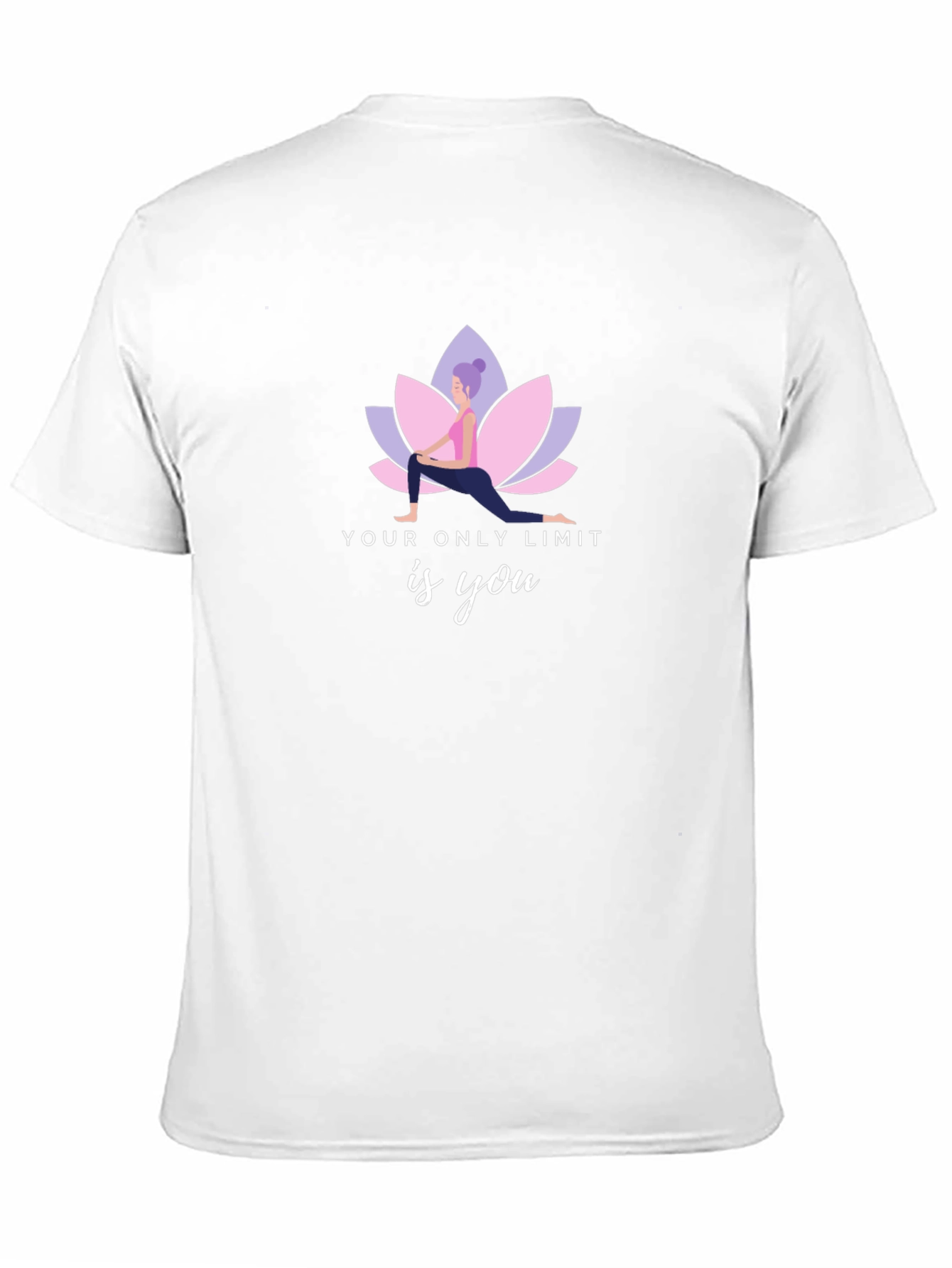 Yoga Motivation Black T-Shirt