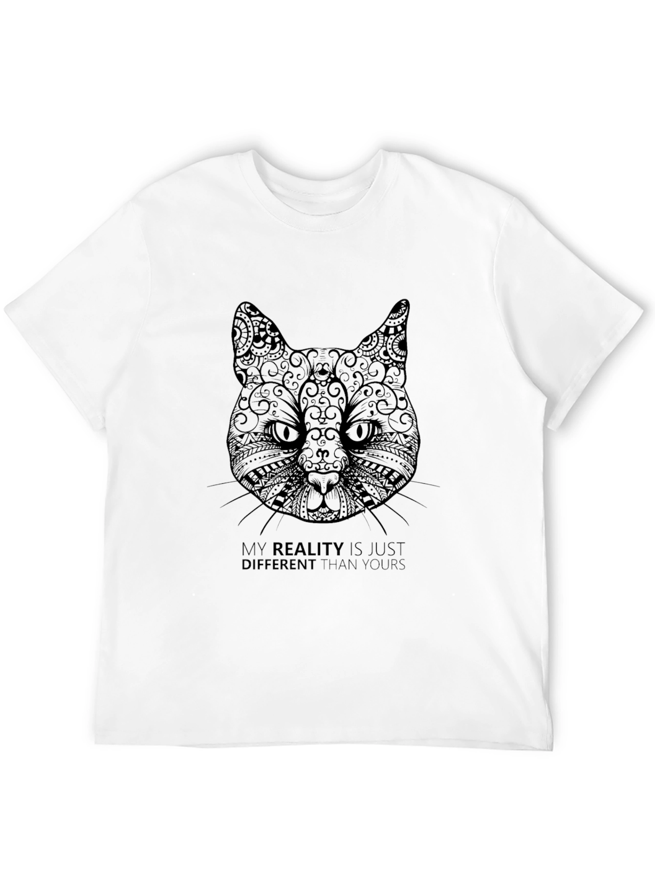 My Reality Cat T-Shirt - Unique Graphic Tee